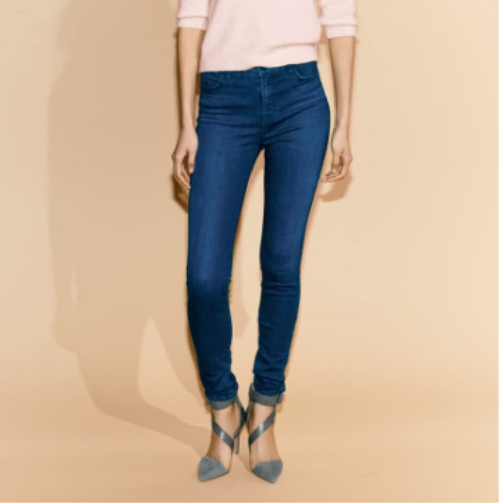 J Brand 'Maria' Mid/High Rise Skinny Jeans